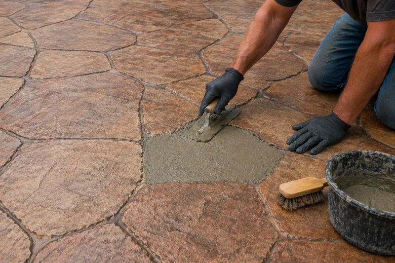 Decorative Concrete Repair in Columbia, SC