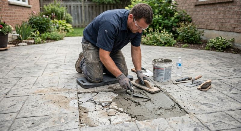Decorative Concrete Repair in Saint Petersburg, FL
