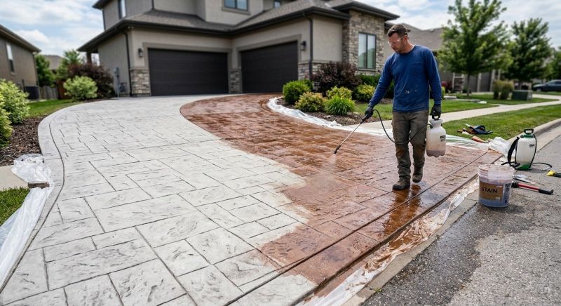 Driveway Refinishing in Fort Worth, TX