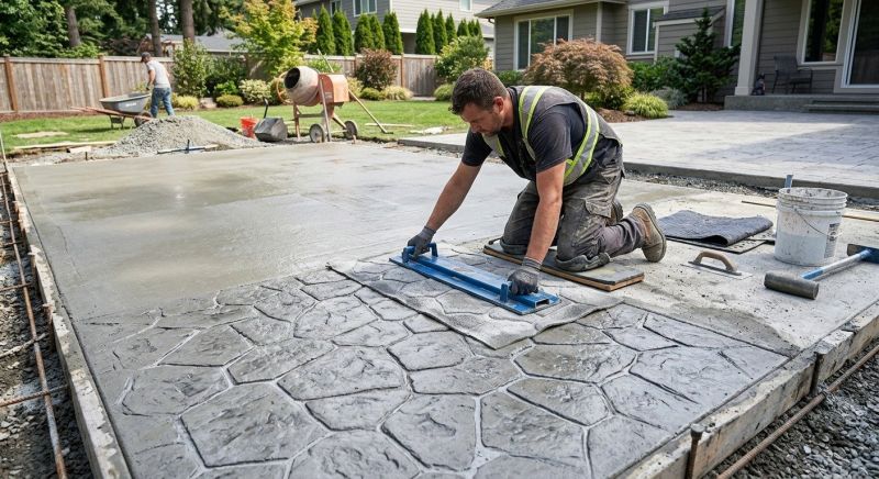 Garage Concrete Finishing in Corpus Christi, TX